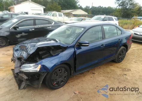 2011 Volkswagen Jetta 2.5L Se z USA, uszkodzony, nr VIN 3VWDZ7AJ6BM102908